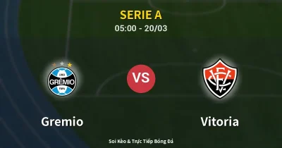 Gremio vs Vitoria 20/03