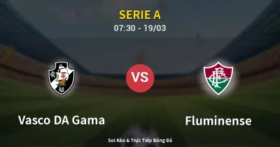 Vasco DA Gama vs Fluminense 19/03
