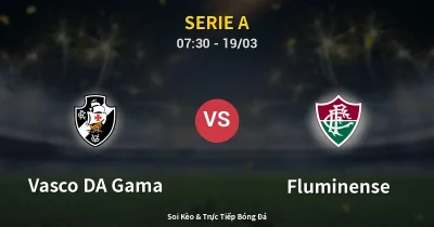 Vasco DA Gama vs Fluminense 19/03