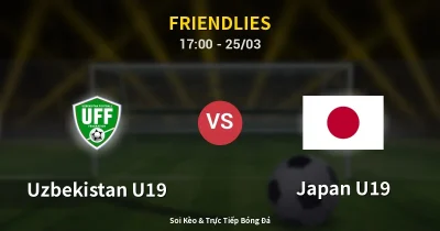 Uzbekistan U19 vs Japan U19 25/03