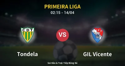 Tondela vs GIL Vicente 14/04